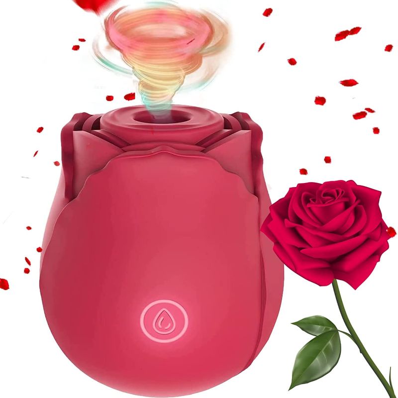 Rose Vibrator For Women Rose Toy Vibrator With 10 Sucking - Temu
