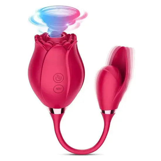 Sucking Rose Toys | 2 in 1 Rose Sex Toy Vibrator RoseZoe Sucking Rose Toys | 2 in 1 Rose Sex Toy Vibrator RoseZoe