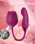 Rose toy with Dildo Extension: A Multi-Functional Delight