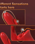 3-In-1 Rose Tongue Toy