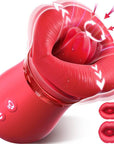 4-IN-1 Sucking & Licking Rose Toy