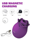 4 In 1 Detachable Rose Toy USB MAGNETIC CHARGING