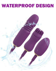 4 In 1 Detachable Rose Toy WATERPROOF DESIGN