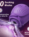 Amora - Rose Clitoral Suction Toy