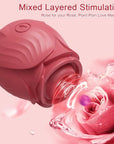 Amora - Rose Clitoral Suction Toy