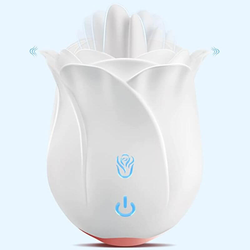 Dual Tongue Licking Rose Toy | USB MAGNETIC CHARGING RoseZoe Dual Tongue Licking Rose Toy | USB MAGNETIC CHARGING RoseZoe