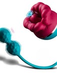 Mouth Shape Rose Toy With Vibrator