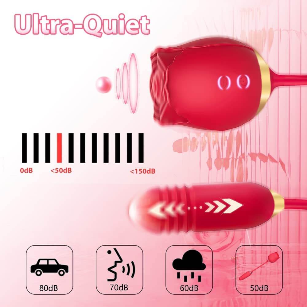 Rose Adult Toy USB Magnetic Charging RoseZoe Rose Adult Toy USB Magnetic Charging RoseZoe