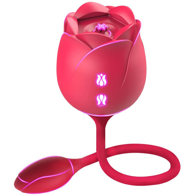 Rose Clitoral Vibrator | Fast Magnetic Charging RoseZoe Rose Clitoral Vibrator | Fast Magnetic Charging RoseZoe