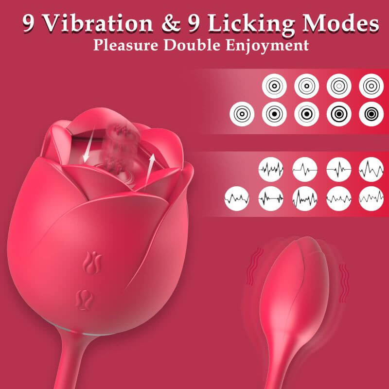 Rose Clitoral Vibrator | Fast Magnetic Charging RoseZoe Rose Clitoral Vibrator | Fast Magnetic Charging RoseZoe