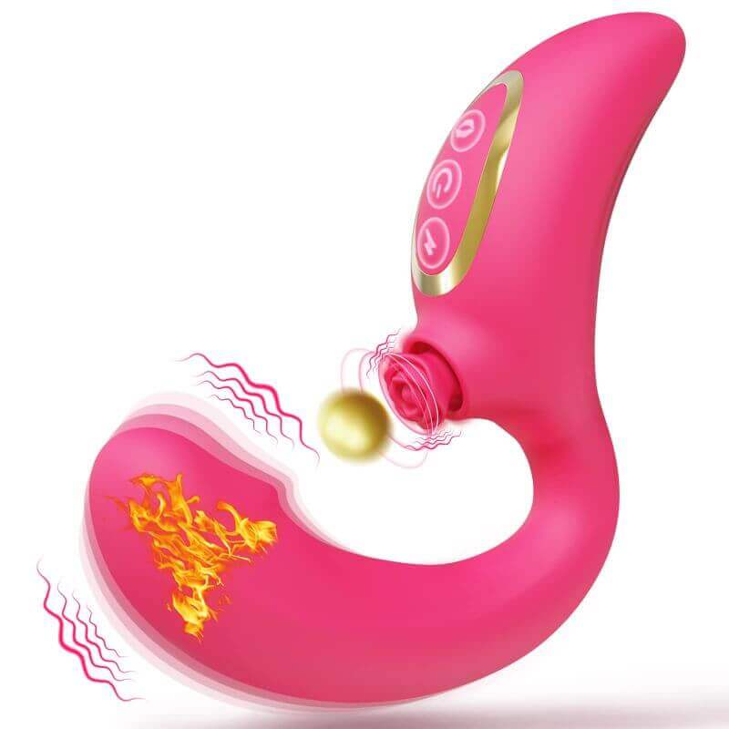 Rose G Spot Vibrator - Double Stimulation RoseZoe Rose G Spot Vibrator - Double Stimulation RoseZoe