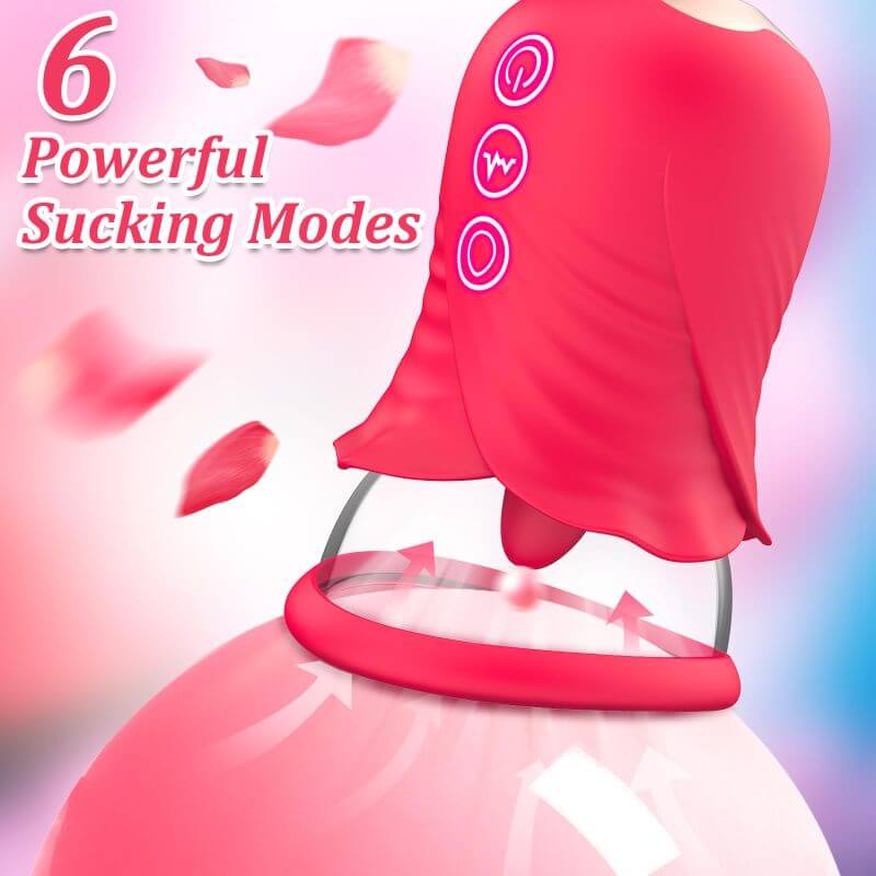 Rose Sex Toy Adult Toys - Womens Sex Toys Sucking Vibrator