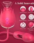 Rose Sex Toys Sucking Vibrator