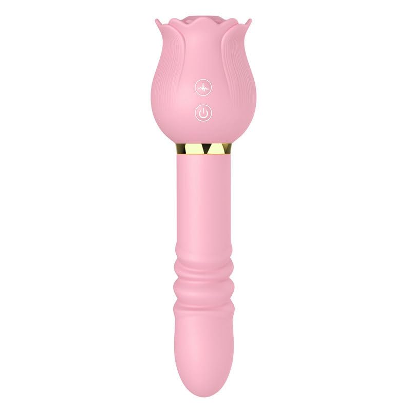 Rose Telescopic Toy - 12 Frequency Vibration Suction RoseZoe Rose Telescopic Toy - 12 Frequency Vibration Suction RoseZoe