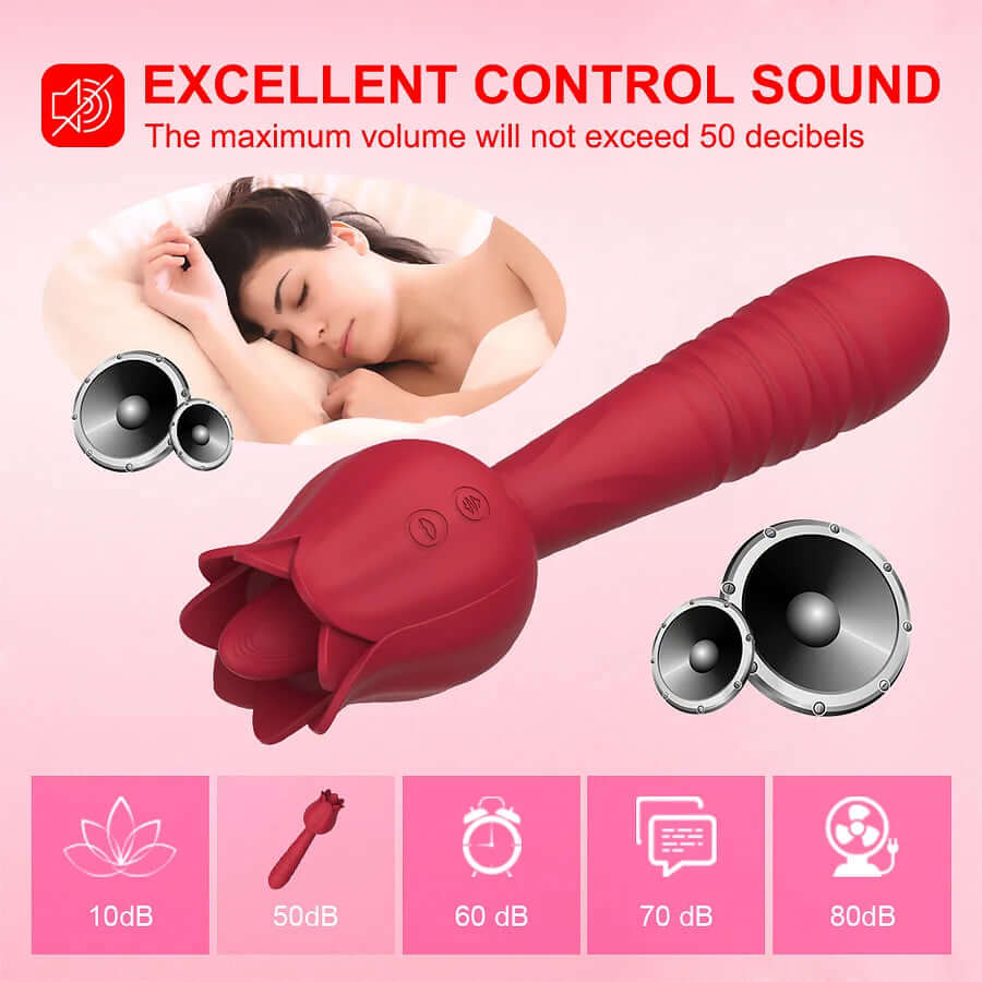 Rose Tongue Licking Wand