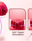 Rose Toy Nipple Massager