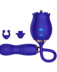 Rose Toy With Vibrating Dildo
