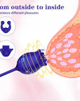 Rose Toy With Vibrating Dildo