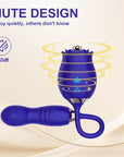 Rose Toy With Vibrating Dildo
