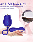 Rose Toy With Vibrating Dildo