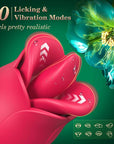 Rose Toys Licking Vibrator