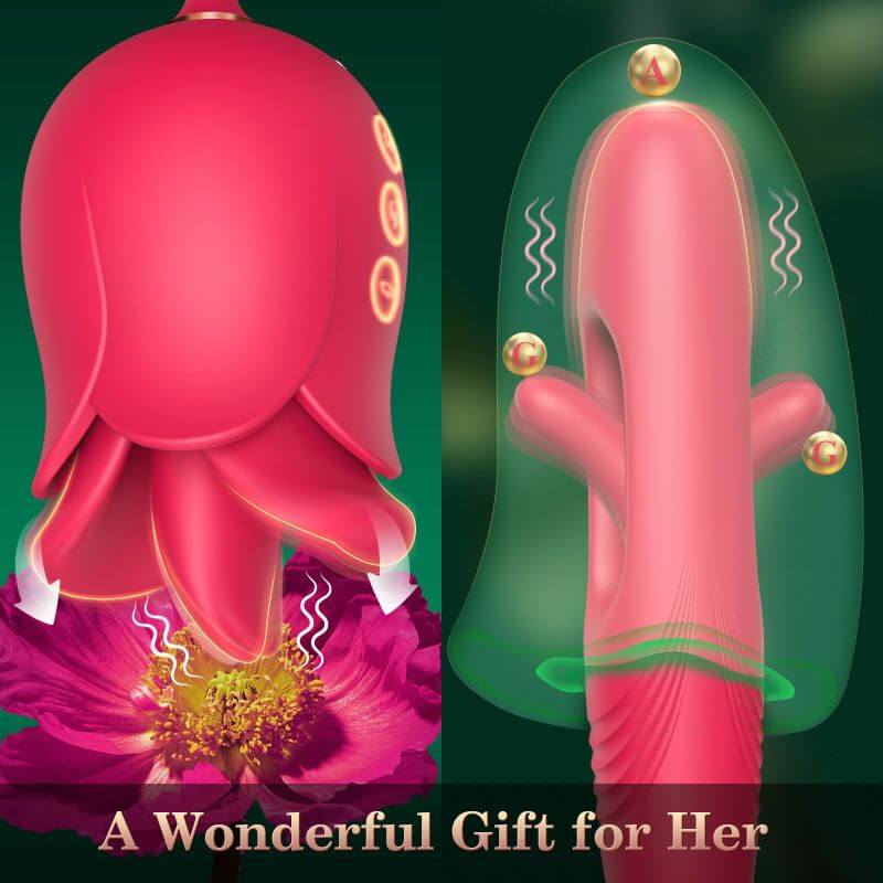 Rose Toys Licking Vibrator