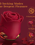 Rose Vibrator Clitoral Sucking Stimulator