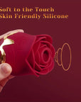Rose Vibrator Clitoral Sucking Stimulator