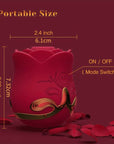 Rose Vibrator Clitoral Sucking Stimulator