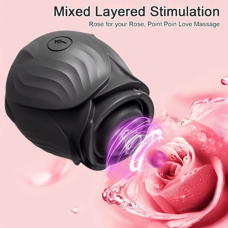 Rose Vibrator Sex Toy For Women