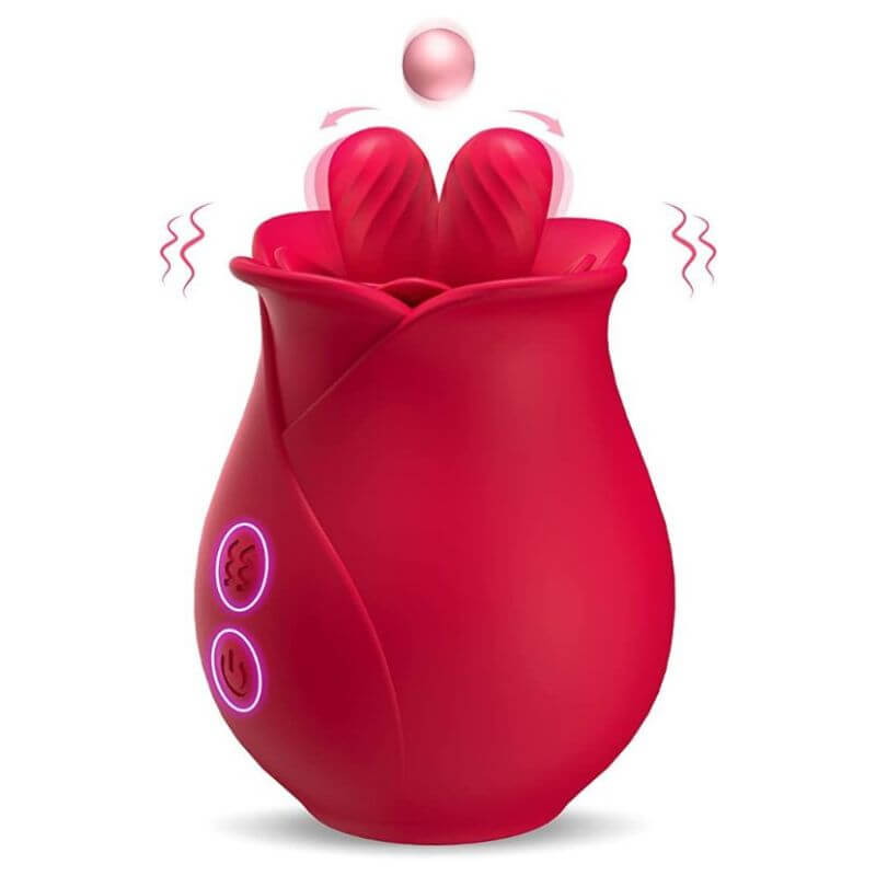 Rose Sucker Toy - 10 Vibration Modes RoseZoe Rose Sucker Toy - 10 Vibration Modes RoseZoe