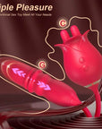 Sexual Rose With Dildo