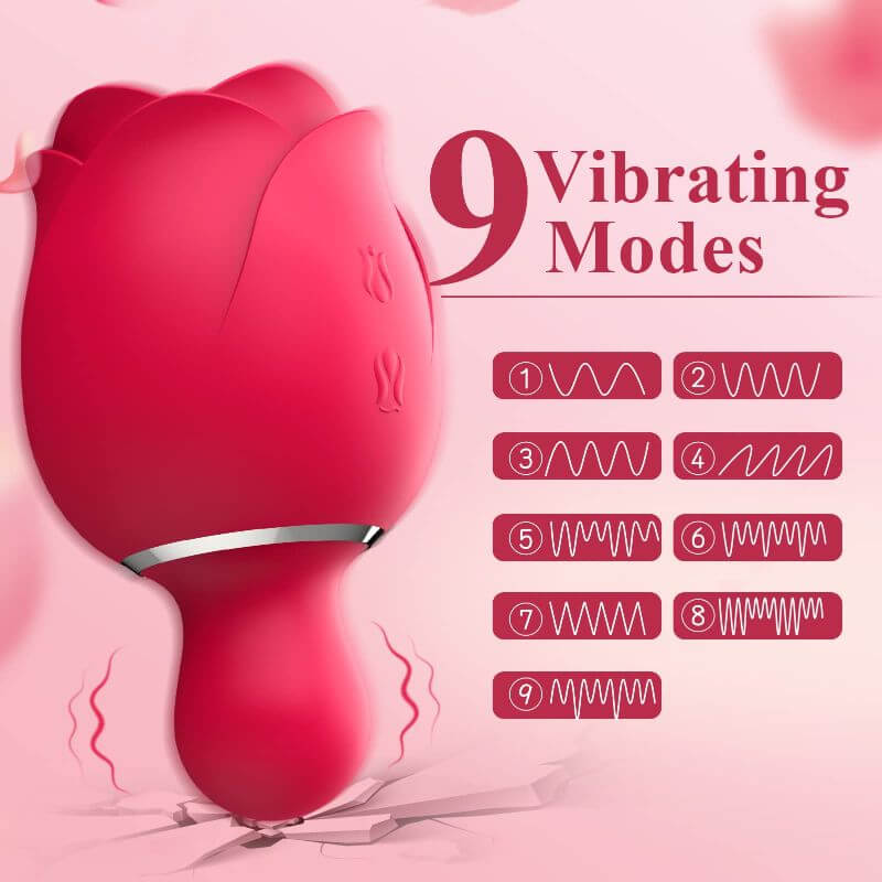 Sucking Rose Toy | 9 Intense Vibrating Modes Rose Sex Toy RoseZoe Sucking Rose Toy | 9 Intense Vibrating Modes Rose Sex Toy RoseZoe