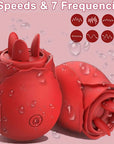 Rose Vibrator 360°no Dead Angleto Surround