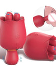 Tongue Rose Flower Vibrator