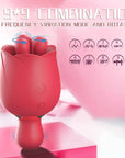 Tongue Rose Flower Vibrator