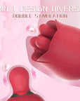 Tongue Rose Flower Vibrator