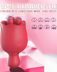 Tongue Rose Flower Vibrator