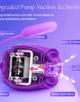 New Rose Clit Sucking Toy Dildo G-spot Vibrator