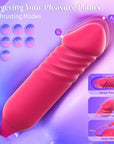 New Rose Clit Sucking Toy Dildo G-spot Vibrator