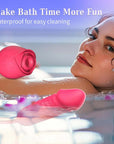 New Rose Clit Sucking Toy Dildo G-spot Vibrator