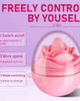 Pink Rose Vibrator
