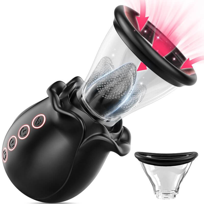 Rose Clit Toy - Exquisite Design and Dual Stimulation RoseZoe Rose Clit Toy - Exquisite Design and Dual Stimulation RoseZoe