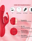 3-in-1 Rose Dildo