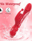 3-in-1 Rose Dildo