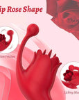 3-in-1 Rose Dildo
