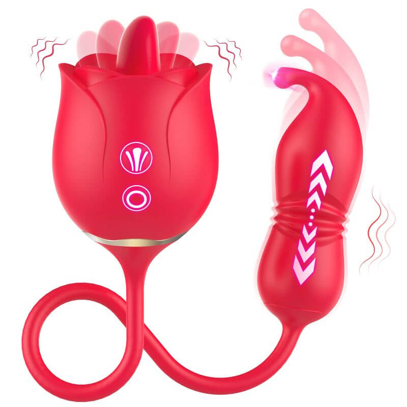 Rose Female Toy - IPX7 waterproof RoseZoe Rose Female Toy - IPX7 waterproof RoseZoe