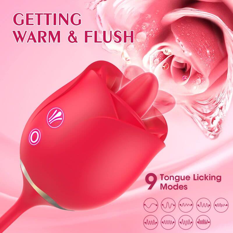 Rose Female Toy - IPX7 waterproof RoseZoe Rose Female Toy - IPX7 waterproof RoseZoe