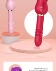 rose telescopic toy vibration suction