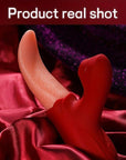 rose tongue vibrator 360-degree real tongue stimulation
